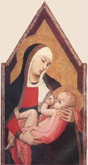 Ambrogio Lorenzetti Suckling Madonna France oil painting art